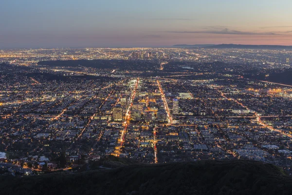 Los Angeles and Glendale California — Stock Photo, Image