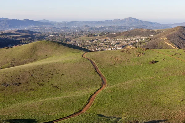 California sentieri suburbani — Foto Stock