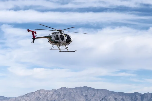 Helicóptero da Polícia Metropolitana de Las Vegas — Fotografia de Stock