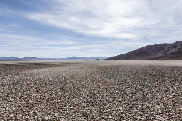 Zzyzx lago seco no deserto de Mojave — Fotografia de Stock