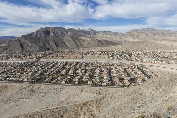 Desert huisvesting in de buurt van Las Vegas — Stockfoto