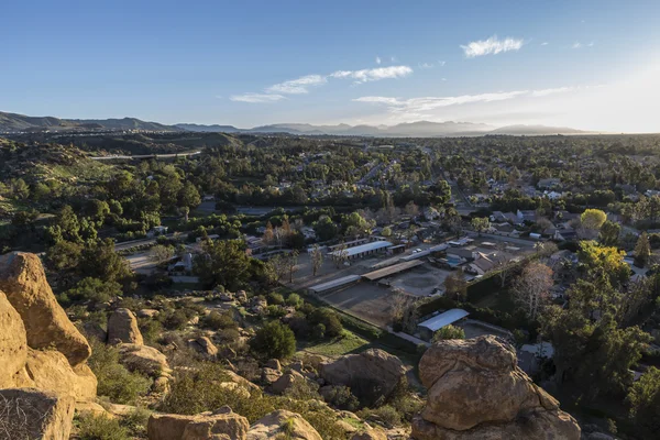 Los Angeles Stoney Point pohled — Stock fotografie