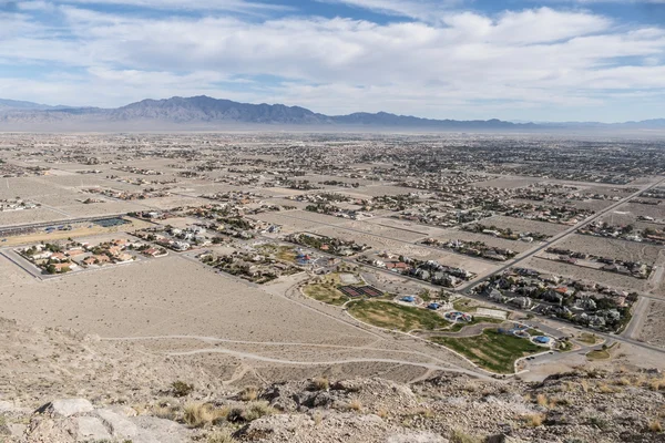 Spolverare lo sviluppo del deserto — Foto Stock