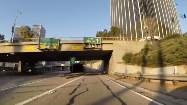 Rampa del centro di Los Angeles — Video Stock