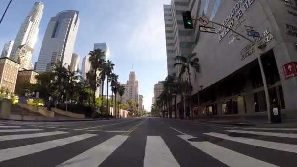 Hill Street Los Angeles — Stock video