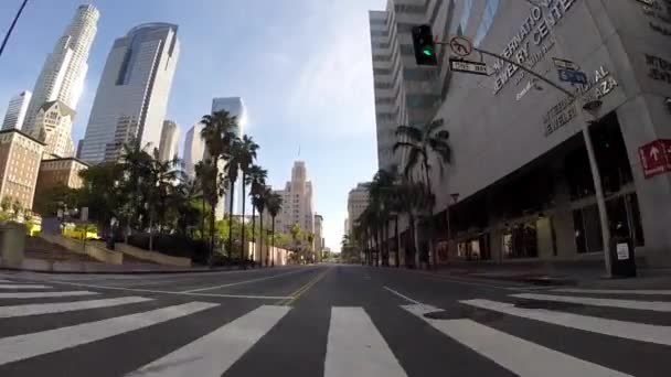 Hill Street Los Angeles — Stock Video