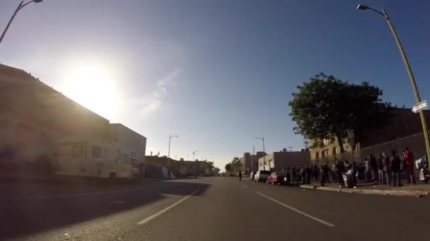 6th Street Downtown Los Angeles — Stock Video