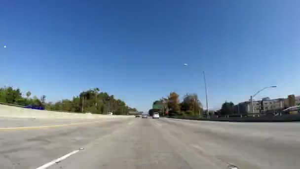 Hollywood 170 Autopista Time Lapse — Vídeo de stock