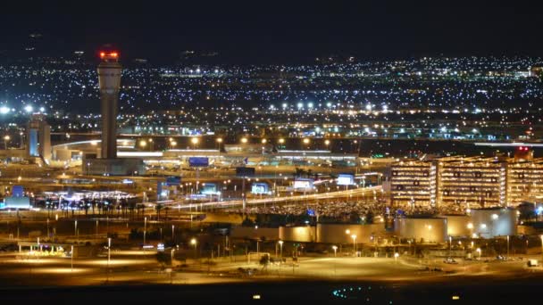 Las Vegas Mccarran luchthaven — Stockvideo