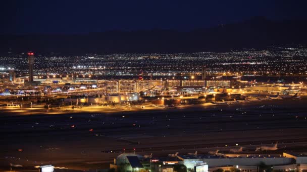 Portu lotniczego Las Vegas Mccarran — Wideo stockowe