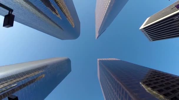 Grand Ave - Arquitetura de Los Angeles — Vídeo de Stock