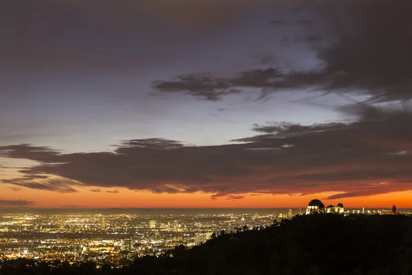 Los Angeles Crepuscolo — Foto Stock