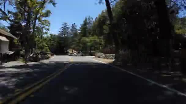 MT Baldy Road time-lapse — Stockvideo