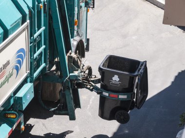 Los angeles çöp kamyonu