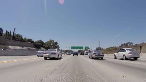 Los Angeles 405 Sango Freeway North To Santa Monica Sign Stock Footage Los Angeles 405 Sango Freeway North To Santa Monica Sign Stock Footage