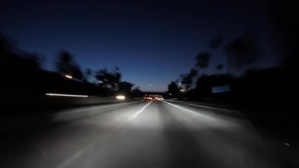 Autostrada Santa Monica 10 Los Angeles — Video Stock