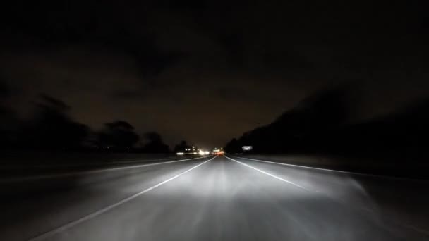 San Fernando Valley Freeways in Los Angeles — Stock Video