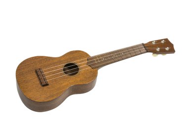 Oyuncak gitar Ukulele izole