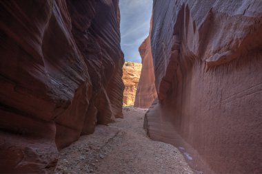 Utah yuvası kanyona daraltır