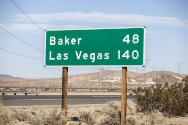 Las vegas Otoban işareti