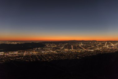 Los Angeles Mountain View Twilight 