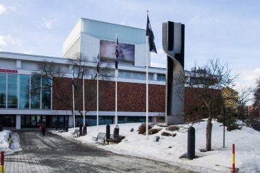 Kuopio 'daki modern fasad