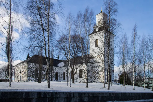 Oude Kerk Het Kuopio Park — Stockfoto