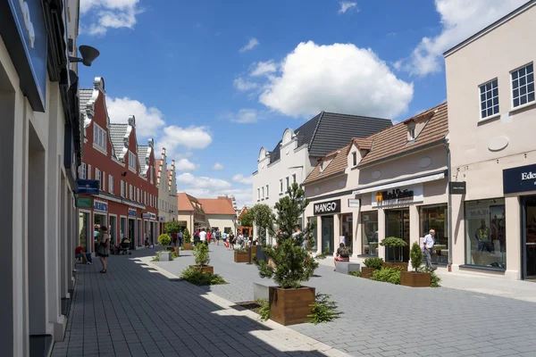 ROPPENHEIM, ALSACE, FRANCE - June 22, 2016: View of the Outlet V — Stock Photo, Image