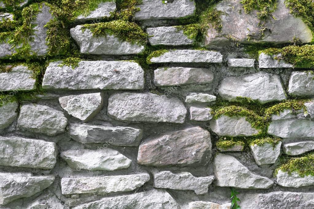 Textur Der Steinernen Mauer Mit Efeu Bewachsen Textur Der Steinernen Mauer Mit Efeu Bewachsen