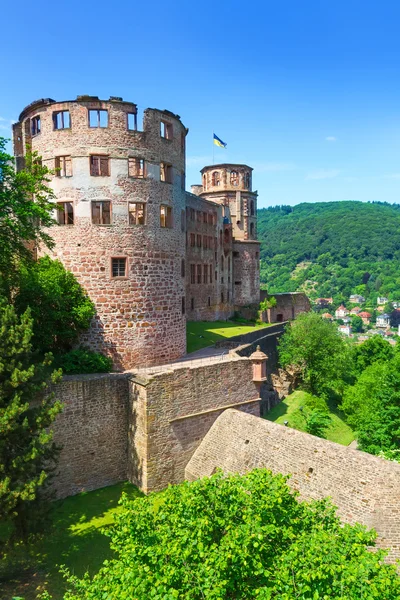 Zamek w Heidelbergu w Niemczech, Europa — Zdjęcie stockowe