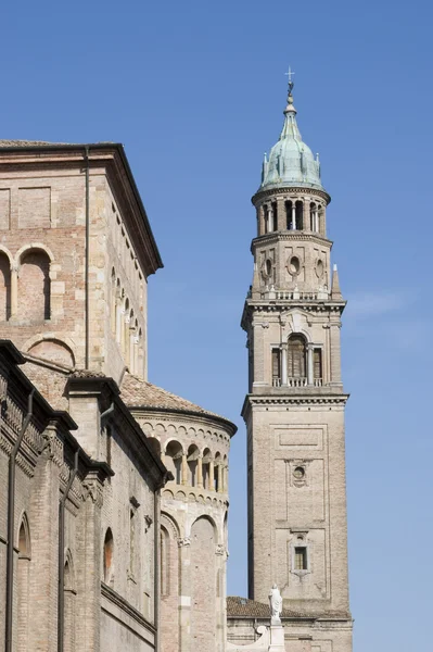 San Giovanni Evangelista klocktornet, Parma — Stockfoto