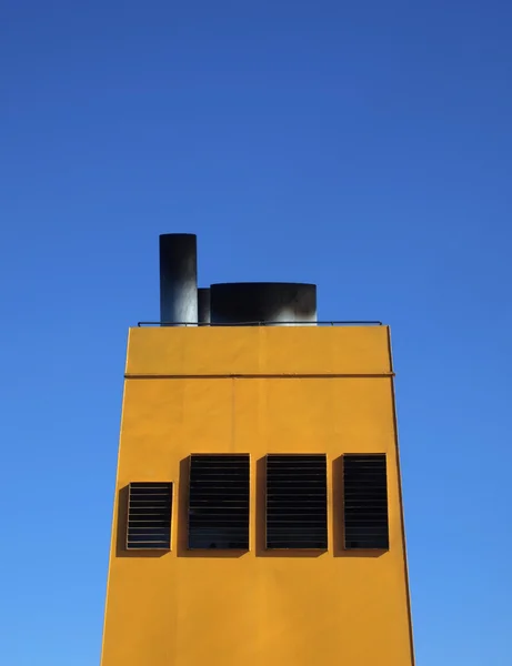 Ferry barco chimenea —  Fotos de Stock