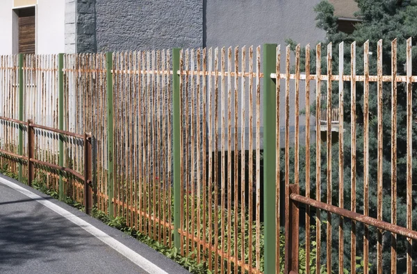 Iron fence — Stock Photo, Image