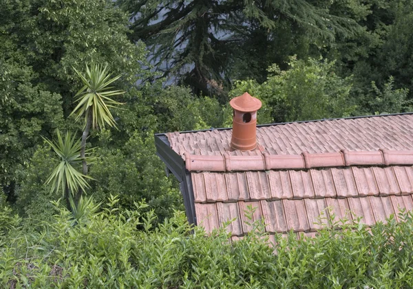 Il tetto di una casa — Foto Stock