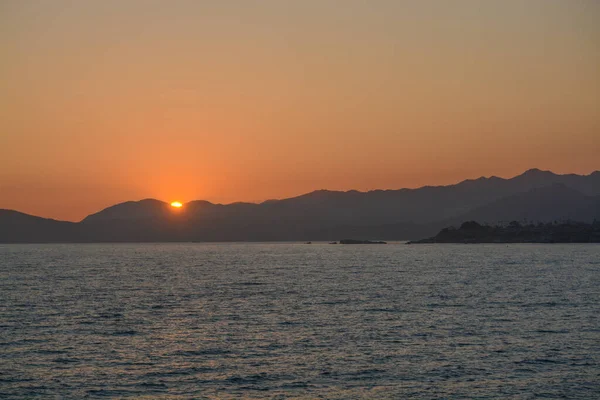 Sunset Pismo Beach Pacific Ocean San Luis Obispo County Καλιφόρνια — Φωτογραφία Αρχείου