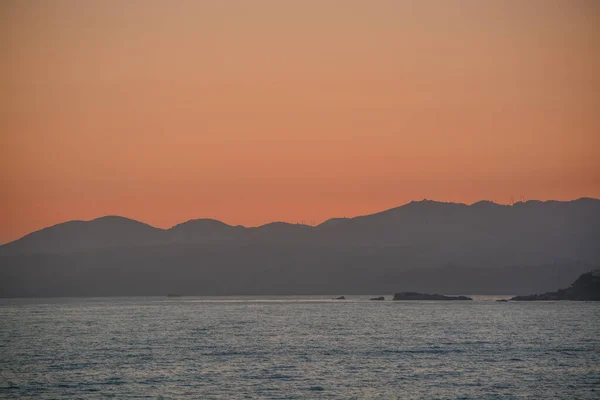 Sunset Pismo Beach Pacific Ocean San Luis Obispo County Καλιφόρνια — Φωτογραφία Αρχείου