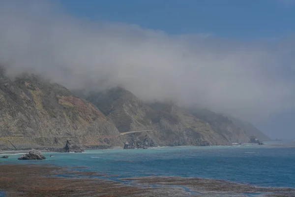 Piękne Wybrzeże Oceanu Spokojnego Hrabstwie Monterey Kalifornia — Zdjęcie stockowe