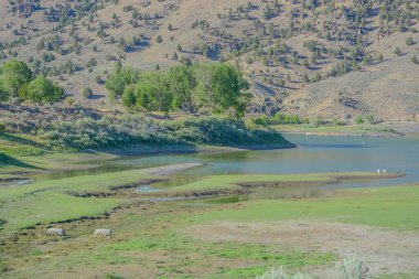 Baker City, Baker County, Oregon 'daki Unity Lake State Park' ta.