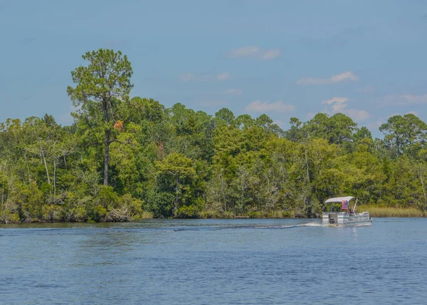 Blackwater River Russell Harber Landing Milton Condado Santa Rosa Flórida — Fotografia de Stock