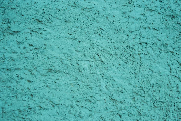 Belo gesso texturizado azul na parede. — Fotografia de Stock