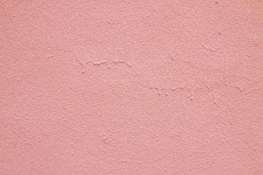 Alçıya dökülmüş pembe boya dokusu..