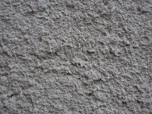  Beautiful gray textured stucco on the wall. 