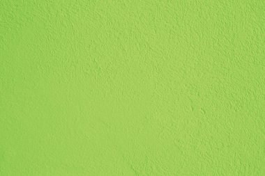 Güzel yeşil desenli sıva duvarda.