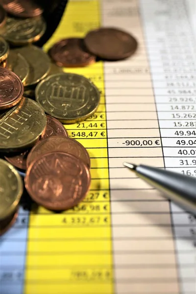 Bozuk paralar ve hesap makinesi parası