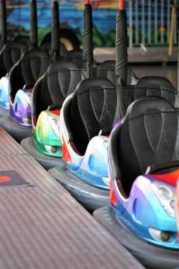 Parktaki dönme dolap.