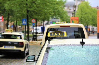New York 'ta taksi tabelası