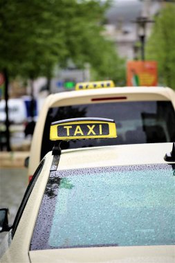 New York 'ta taksi tabelası
