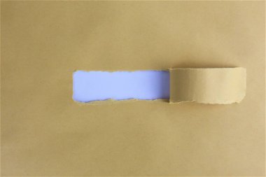 Metni yırtık kağıt olan bir İş Konsepti Resmi - Boşluğu kopyala