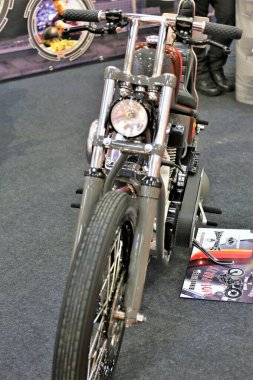 Motosiklet resmi - antika bisiklet