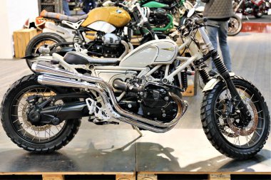 Motosiklet resmi - antika bisiklet